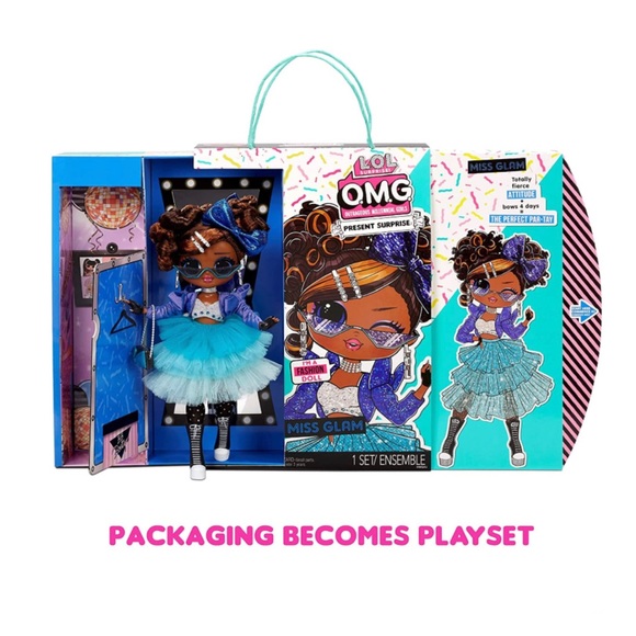 L.O.L. Surprise! O.M.G. Present Surprise Miss Glam Fashion Doll 20+ - Picture 2 of 11